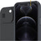 Valenta x Spy-Fy®: iPhone 12 Pro Hoesje met Camera Covers aan Voor- én Achterkant | Beschermt je Privacy en je Camera’s | Mat Zwart