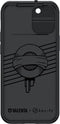 Valenta x Spy-Fy®: iPhone 12 Pro Hoesje met Camera Covers aan Voor- én Achterkant | Beschermt je Privacy en je Camera’s | Mat Zwart
