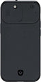 Valenta x Spy-Fy®: iPhone 12 Pro Hoesje met Camera Covers aan Voor- én Achterkant | Beschermt je Privacy en je Camera’s | Mat Zwart