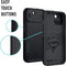 Valenta x Spy-Fy®: iPhone 14 Hoesje met Camera Covers aan Voor- én Achterkant | Beschermt je Privacy en je Camera’s | Hard Kunststof Backcover | Zwart