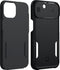Valenta x Spy-Fy®: iPhone 14 Hoesje met Camera Covers aan Voor- én Achterkant | Beschermt je Privacy en je Camera’s | Hard Kunststof Backcover | Zwart