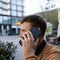 Valenta x Spy-Fy®: iPhone 14 Plus Hoesje met Camera Covers aan Voor- én Achterkant | Beschermt je Privacy en je Camera’s | Hard Kunststof Backcover | Zwart