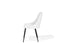 VALERIE - Eetkamerstoel set van 2 - Wit - Kunstleer