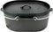 Valhal Outdoor Braadpan / Dutch Oven 9L - Gietijzer, Ovaal, grill deksel, zonder pootjes - VH9L
