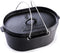 Valhal Outdoor Braadpan / Dutch Oven 9L - Gietijzer, Ovaal, grill deksel, zonder pootjes - VH9L