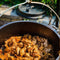 Valhal Outdoor Dutch Oven 8L zonder pootjes - Deksel kan als koekenpan gebruikt worden - VH8L