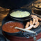 Valhal Outdoor Dutch Oven 8L zonder pootjes - Deksel kan als koekenpan gebruikt worden - VH8L