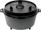 Valhal Outdoor Dutch Oven 8L zonder pootjes - Deksel kan als koekenpan gebruikt worden - VH8L
