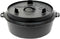 Valhal Outdoor Dutch Oven / braadpan 6.1L zonder pootjes - met uitsparing voor kookthermometer - VH6.1L