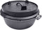 Valhal Outdoor Dutch Oven / braadpan 6.1L zonder pootjes - met uitsparing voor kookthermometer - VH6.1L