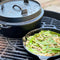 Valhal Outdoor Dutch Oven / braadpan 6.1L zonder pootjes - met uitsparing voor kookthermometer - VH6.1L
