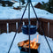 Valhal Outdoor Dutch Oven / braadpan 6.1L zonder pootjes - met uitsparing voor kookthermometer - VH6.1L