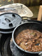 Valhal Outdoor Dutch Oven / braadpan 6.1L zonder pootjes - met uitsparing voor kookthermometer - VH6.1L