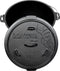 Valhal Outdoor Dutch Oven / Braadpan 8L met pootjes - met uitsparing voor kookthermometer - VH8L+