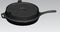 Valhal Outdoor - gietijzeren deksel voor skillet / koekenpan 30cm - kan ook als grillpan gebruikt worden, VH.LID30