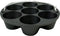 Valhal Outdoor Muffinpan / muffinvorm - gietijzer - 22cm, met handvat - past in Dutch oven - VH.MUFFIN