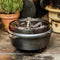 Valhal Outdoor Onderzetter & Pannenhouder - Zwart, Staal, Diameter 20cm - VH20LS