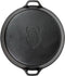 Valhal Outdoor Skillet / Koekenpan 50cm - gietijzer, past perfect op een ofyr - VH50H