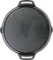 Valhal Outdoor Skillet / Koekenpan met 2 handvatten - gietijzer, diameter 30cm, VH30H
