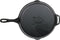 Valhal Outdoor Skillet / Koekenpan met steel - gietijzer, diameter 30cm - VH30