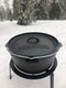 Valhal Outdoor stapelbaar grillrooster / onderzetter - Gietijzer, diameter 23cm -VH23G
