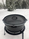 Valhal Outdoor stapelbaar grillrooster / onderzetter - Gietijzer, diameter 23cm -VH23G