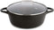 Valira Black Induction Braad-, Kookpan ø 28cm met Deksel - Extra Harde Coating, 100% PFOA vrij