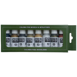 Vallejo 70118 Modelspoor mengkleur 8 stuk(s)