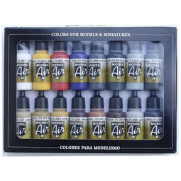 Vallejo 71178 Modelspoor mengkleur 16 stuk(s)