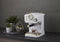Swan Gatsby Espressomachine – Gemalen Koffie & Pads – Met Melkopschuimer – Wit/Goud