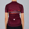 Sportful Short Sleeve Fietsshirt Dames - Aansluitend - Ademend - Bordeauxrood (M)