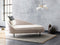 VALREAS - Chaise longue - Taupe - Linkszijdig - Polyester