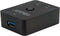 Value 14.99.2015 3 poorten USB 3.2 Gen 1-schakelaar (USB 3.0) Zwart