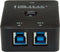 Value 14.99.2015 3 poorten USB 3.2 Gen 1-schakelaar (USB 3.0) Zwart