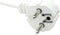 VALUE 6-voudige stekkerdoos met schakelaar, wit, 10 m