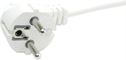 VALUE 6-voudige stekkerdoos met schakelaar, wit, 6 m