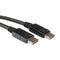 VALUE DisplayPort Cable, DP-DP, LSOH, M/M, zwart, 2 m