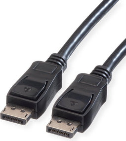 VALUE DisplayPort kabel, DP M/M, zwart, 2 m