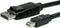 VALUE DisplayPort kabel, DP M - Mini DP M, zwart, 2 m