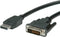 VALUE DisplayPort Kabel DP Male - DVI-D Male, zwart, 1 m