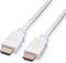 VALUE HDMI High Speed Cable met Ethernet M-M, wit, 10 m