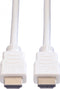 VALUE HDMI High Speed Cable met Ethernet M-M, wit, 10 m