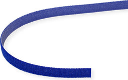 VALUE Klittenband op rol, 10mm, blauw, 25 m