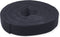 VALUE Klittenband op rol, 10mm, zwart, 25 m