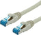 VALUE Patchkabel Kat.6A (Class EA) S/FTP (PiMF), LSOH, grijs, 10 m