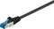 VALUE Patchkabel Kat.6A (Class EA) S/FTP (PiMF), LSOH, zwart, 3 m
