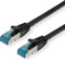 VALUE Patchkabel Kat.6A (Class EA) S/FTP (PiMF), LSOH, zwart, 3 m