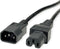 VALUE Stroomkabel IEC320/C14 male - C15 female, H05RN-F, zwart, 3 m