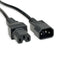 VALUE Stroomkabel IEC320/C14 male - C15 female, H05RN-F, zwart, 3 m