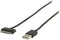 Valueline 30-pins Apple Dock naar USB-A kabel - USB2.0 - tot 2A / zwart - 2 meter
